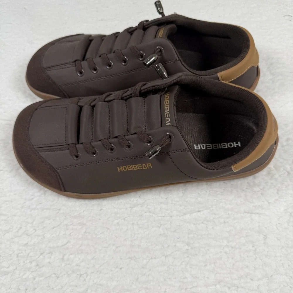 HOBIBEAR GST0071GC Shoes EU 41 25.5cm Brown Gum Sole Casual Walking US 8-8.5 Men
